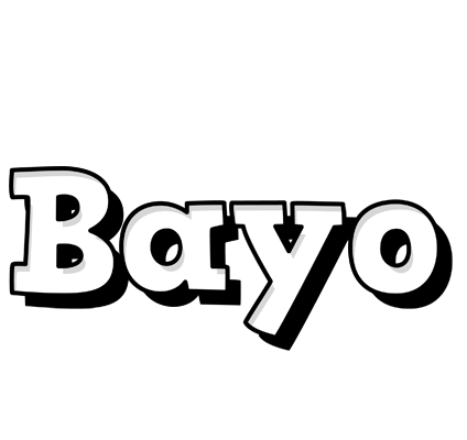 Bayo snowing logo
