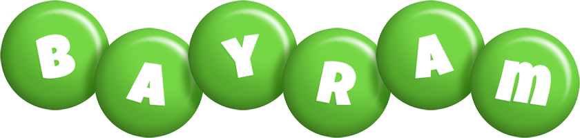 Bayram candy-green logo