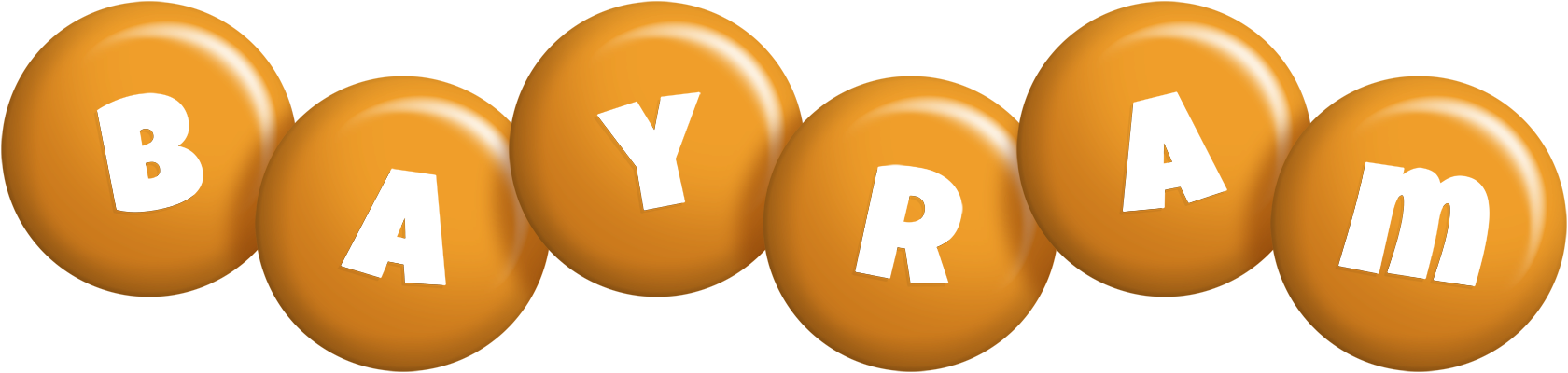 Bayram candy-orange logo