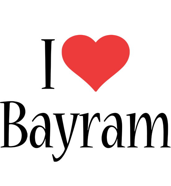 Bayram i-love logo