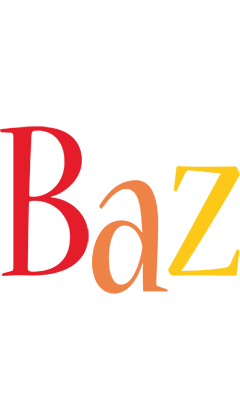 Baz birthday logo