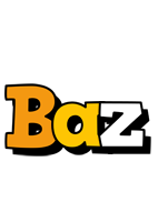 Baz cartoon logo