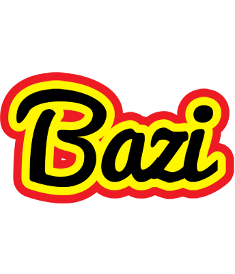 Bazi flaming logo