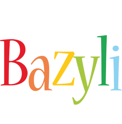 Bazyli birthday logo