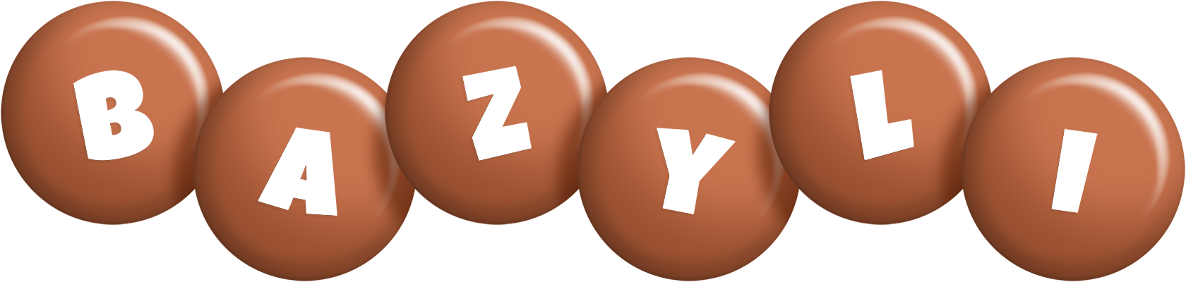 Bazyli candy-brown logo
