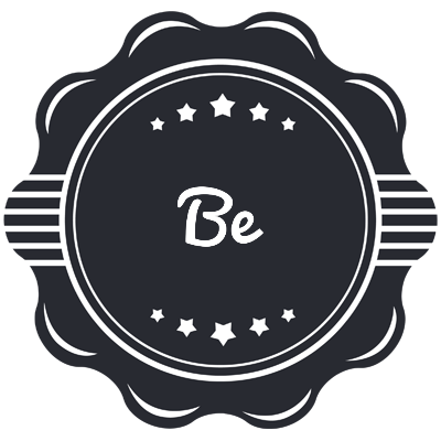 Be badge logo