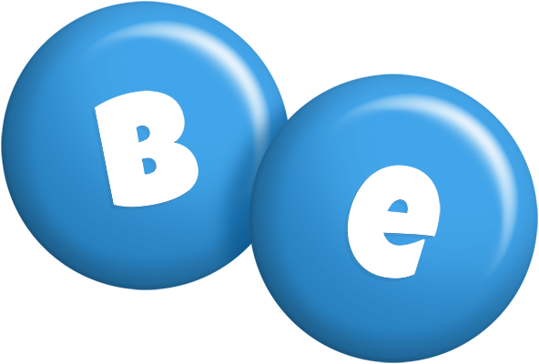Be candy-blue logo