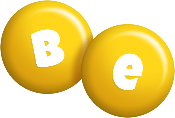 Be candy-yellow logo