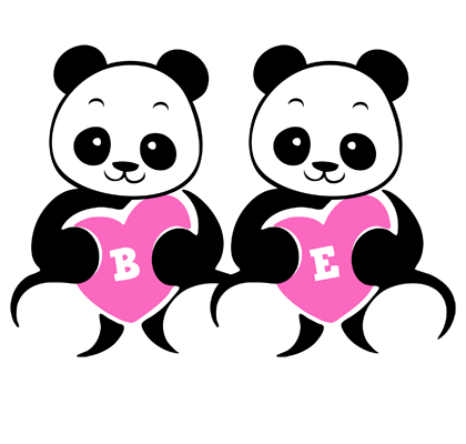 Be love-panda logo