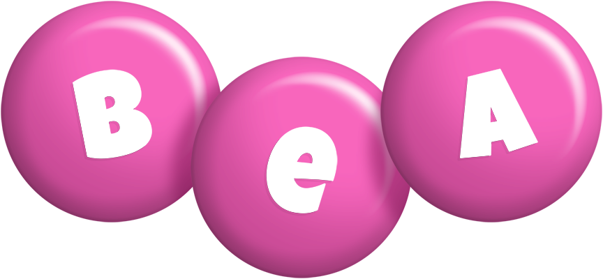 Bea candy-pink logo