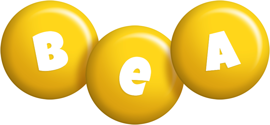 Bea candy-yellow logo