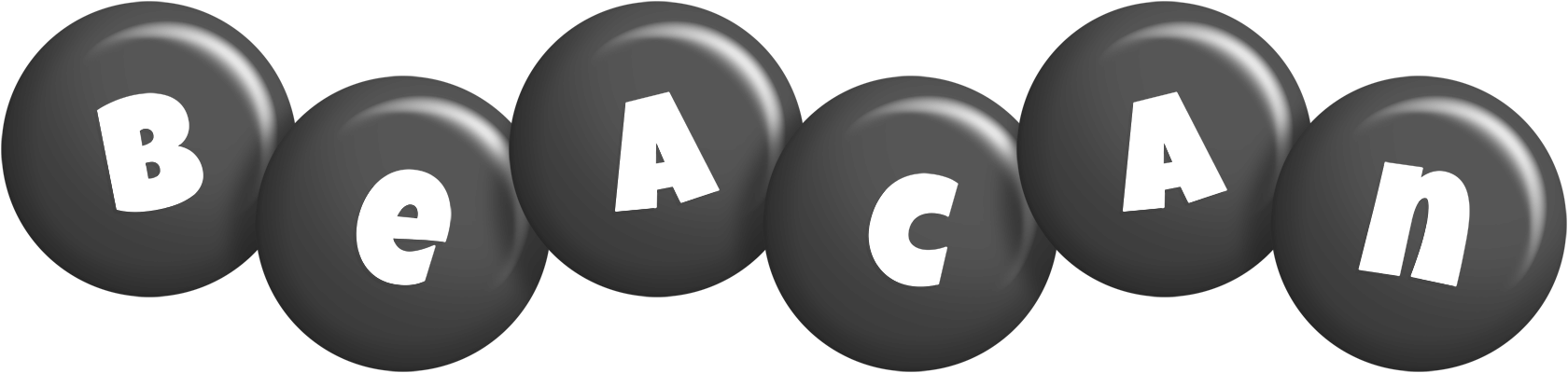 Beacan candy-black logo