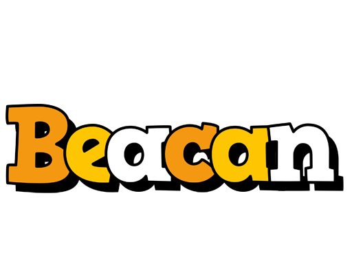 Beacan cartoon logo