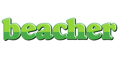 Beacher apple logo