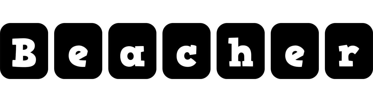 Beacher box logo