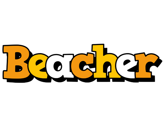 Beacher cartoon logo