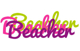 Beacher flowers logo