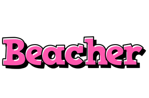 Beacher girlish logo