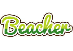 Beacher golfing logo