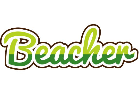 Beacher golfing logo