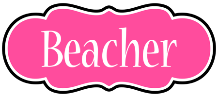 Beacher invitation logo