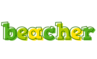 Beacher juice logo