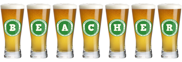 Beacher lager logo