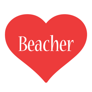 Beacher love logo