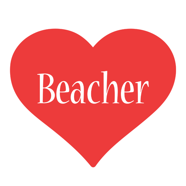 Beacher love logo
