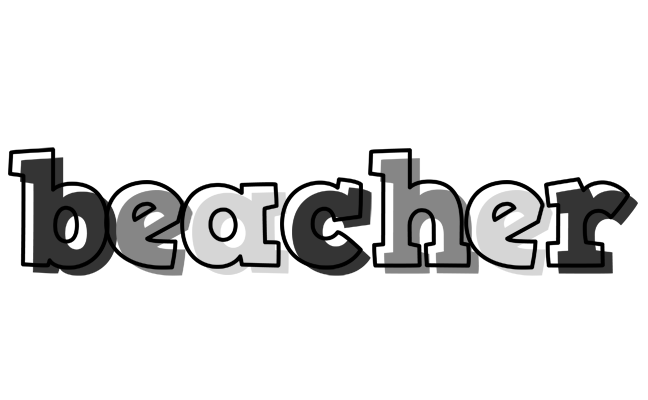 Beacher night logo