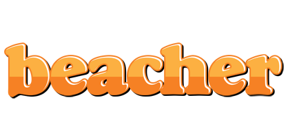 Beacher orange logo