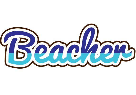 Beacher raining logo