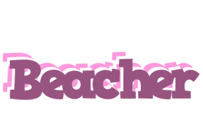 Beacher relaxing logo