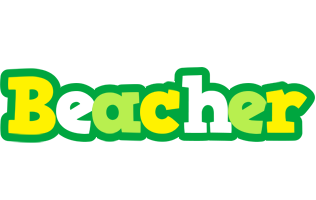 Beacher soccer logo