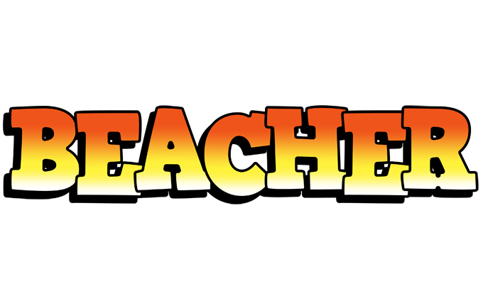 Beacher sunset logo