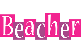 Beacher whine logo