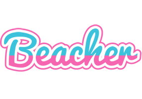 Beacher woman logo