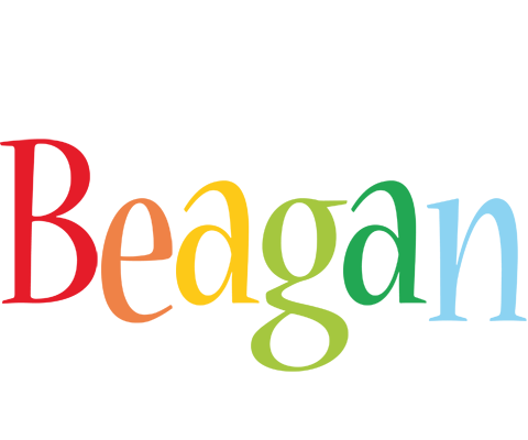 Beagan birthday logo