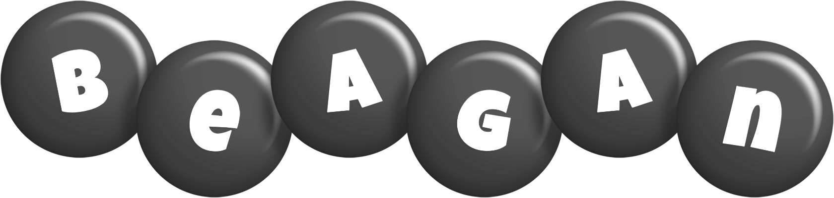 Beagan candy-black logo