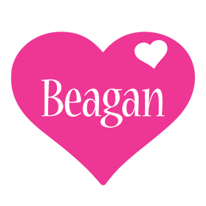 Beagan love-heart logo