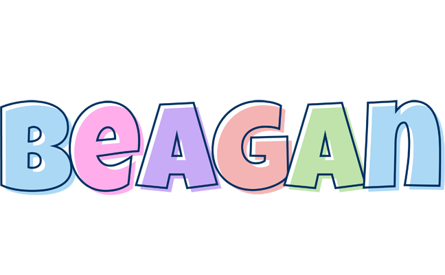 Beagan pastel logo
