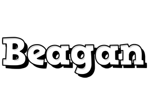 Beagan snowing logo