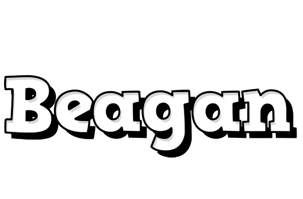Beagan snowing logo