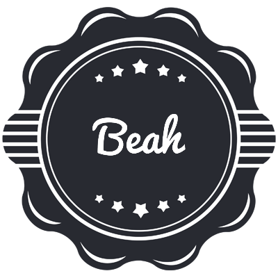 Beah badge logo