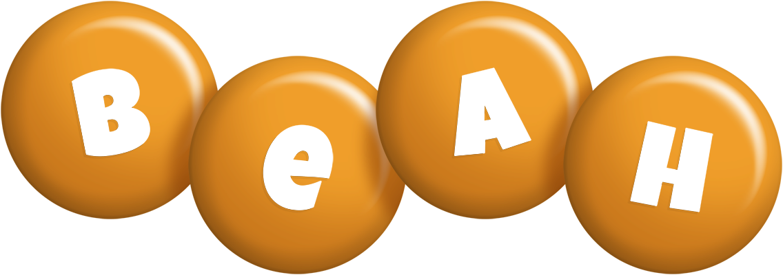 Beah candy-orange logo