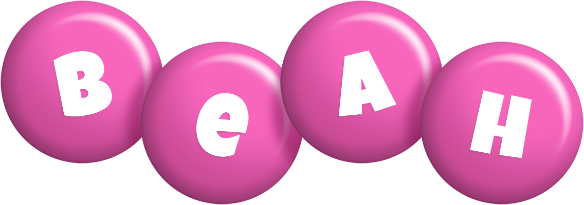 Beah candy-pink logo