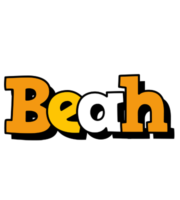 Beah cartoon logo