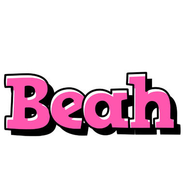 Beah girlish logo