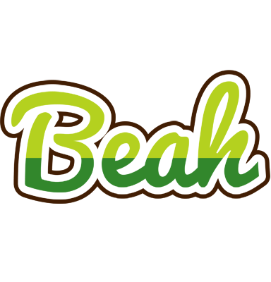 Beah golfing logo