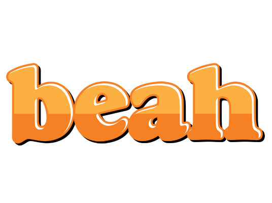 Beah orange logo